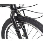 Vélo pliant en aluminium ZiZZO Urbano à 8 vitesses de 20 pouces - Gris