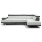 Canapé sectionnel en L 2 pièces en similicuir Riveredge de 277 cm de large - 76L x 109W x 28H