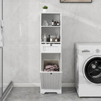 Meuble de tri de linge inclinable à un tiroir