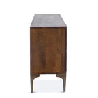 Buffet en bois de manguier bicolore