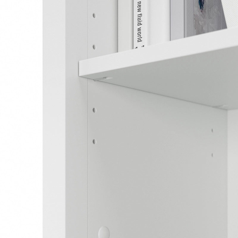 Bibliothèque haute Salinas à 5 étagères (Lot de 2) par Bush Furniture