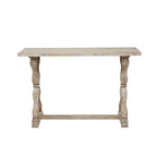 Console ou banc en bois avec finitions vieillies - Marron - Roche River Decor