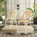 Chaise Torino Intérieur/Extérieur (Lot de 2) - PAT7550 - Safavieh