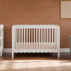 Lit de bébé convertible 4-en-1 Swell de Babyletto avec kit de conversion en lit de tout-petit