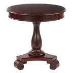 Table d'appoint ronde traditionnelle peinte à la main Porch & Den Viola