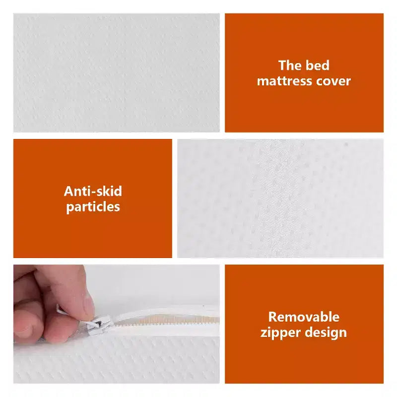 FDW Matelas en mousse à mémoire de forme 5 pouces, fermeté moyenne, certifié CertiPUR-US, matelas en boîte soulageant la pression, sans fibre de verre, blanc