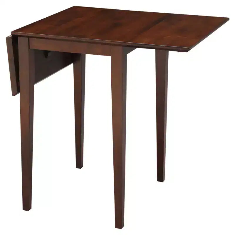 Table à manger avec rallonges expresso, 4 places