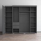 Armoire à trois miroirs