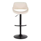 LumiSource Lot de 2 tabourets de bar réglables Fabrico en PU