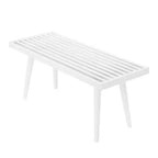 Banc d'entrée Plank+Beam, banc en bois massif pour chambre à coucher, couloir, porche, 105 cm