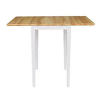 Table à manger avec rallonges expresso, 4 places