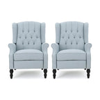 Fauteuils inclinables en tissu touffeté Walter (lot de 2) par Christopher Knight Home