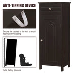 Meuble de Rangement sur Pied pour Salle de Bain