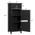 Meuble de Rangement sur Pied pour Salle de Bain