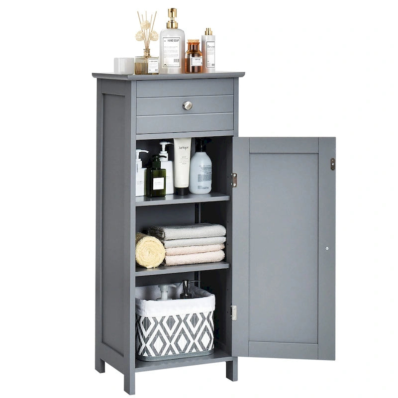 Meuble de Rangement sur Pied pour Salle de Bain