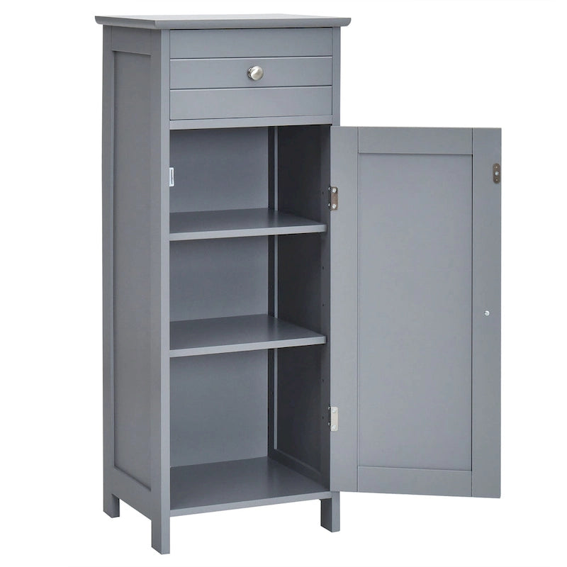 Meuble de Rangement sur Pied pour Salle de Bain