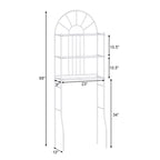 Étagère de salle de bain 3 niveaux au-dessus des toilettes, rangement de serviettes, gain de place