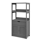 Meuble de rangement de salle de bain avec tiroir Étagère Armoire Meuble bas - Voir détails