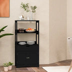 Meuble de rangement de salle de bain avec tiroir Étagère Armoire Meuble bas - Voir détails