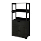 Meuble de rangement de salle de bain avec tiroir Étagère Armoire Meuble bas - Voir détails