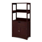 Meuble de rangement de salle de bain avec tiroir Étagère Armoire Meuble bas - Voir détails