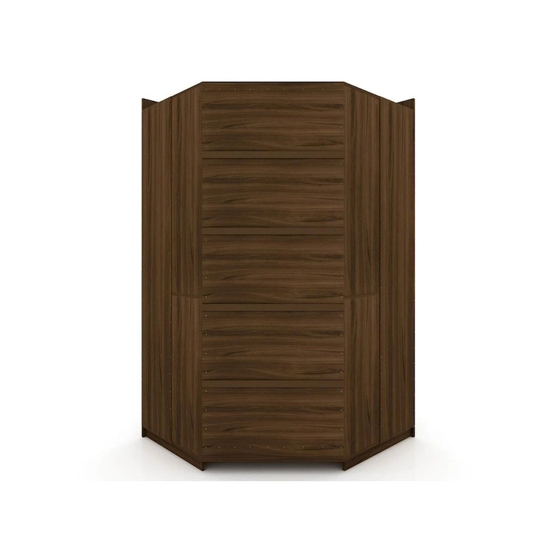 Mulberry 2.0 Semi-ouvert 3 sections Moderne 4 tiroirs Armoire d'angle Ensemble de 3