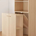 TUYOHW Bureau extensible, bureau pliable pour la maison et le bureau avec étagères de rangement et roulettes, poste de travail mobile pour petits appartements, bureaux