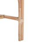 Chaise de jardin en rotin avec coussin 22 L x 24 P x 37 H 22L x 24P x 37H