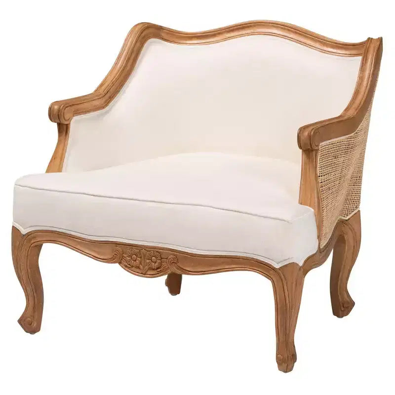 Chaise d'appoint Sylvestra Bali & Pari : assise basse, bois de bayur, rembourrage en mousse, aucun assemblage requis