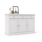Tvilum, Buffet 3 portes et 3 tiroirs, Blanc