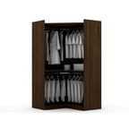 Mulberry 2.0 Semi-ouvert 3 sections Moderne 4 tiroirs Armoire d'angle Ensemble de 3