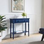 Leick Home Coastal, Console étroite de couloir à un tiroir