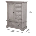 Commode Lakewood finition antique pour homme