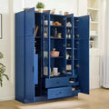 Armoire de rangement de cuisine sur pied Whisen 71H, grand buffet de salle à manger avec 6 portes et étagères réglables