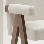 Tabouret de comptoir rembourré contemporain, unité