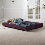 Lit de repos / Lit pliant grand format (Queen-Size) - Microvelours