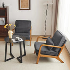 Fauteuil d'appoint rembourré Mid-Century Modern