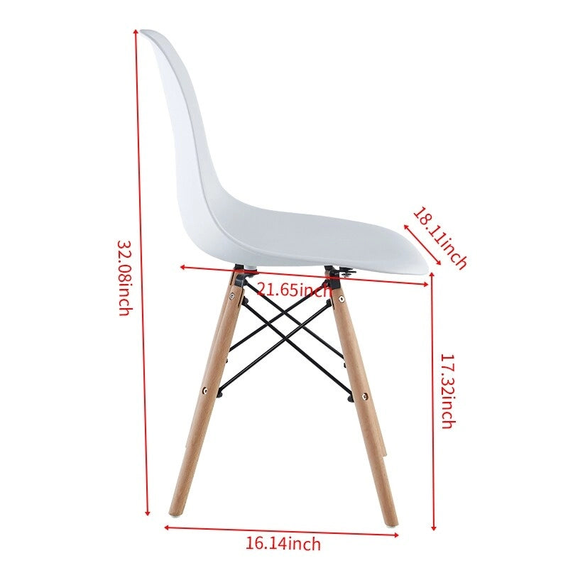 Ensemble table de salle à manger et 4-6 chaises moderne 5 pièces