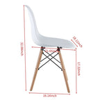 Ensemble table de salle à manger et 4-6 chaises moderne 5 pièces