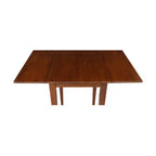 Table à manger avec rallonges expresso, 4 places