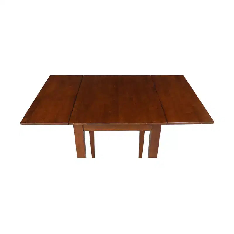 Table à manger avec rallonges expresso, 4 places