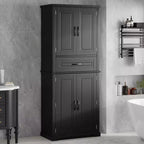 Meuble de rangement de salle de bain moderne Christopher Knight Home Ashbur avec tiroir et étagère réglable