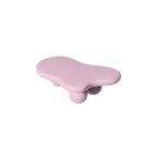 Table basse rose en forme de nuage avec pieds boules, 1 personne
