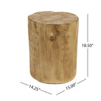 Table d'appoint polyvalente intérieure/extérieure de 15 po par Christopher Knight Home - 15,00 L x 14,25 P x 18,50 H