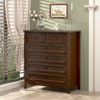 Buffet en bois massif avec tiroirs peints par pulvérisation, meuble de rangement de vaisselle/buffet/console/casier de rangement