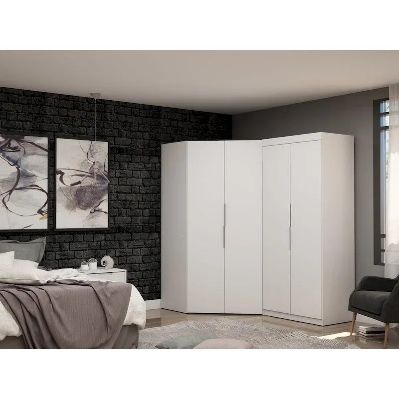 Ensemble de 2 armoires de coin Mulberry 3.0 modernes