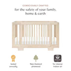 Lit de bébé convertible 8-en-1 Yuzu de Babyletto avec kits de conversion toutes étapes