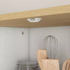 HOMCOM Garde-Manger de cuisine autoportant 170 cm, Armoire de rangement à 4 portes avec étagères réglables et portes