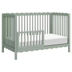 Lit de bébé convertible 4-en-1 Swell de Babyletto avec kit de conversion en lit de tout-petit