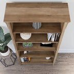 Bibliothèque haute Salinas à 5 étagères (Lot de 2) par Bush Furniture
